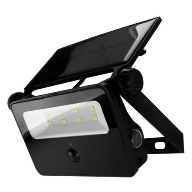 Naświetlacz SANTOR LED solarny 2W CW + czujnik ruchu 04040 STRUHM - obrazek 2