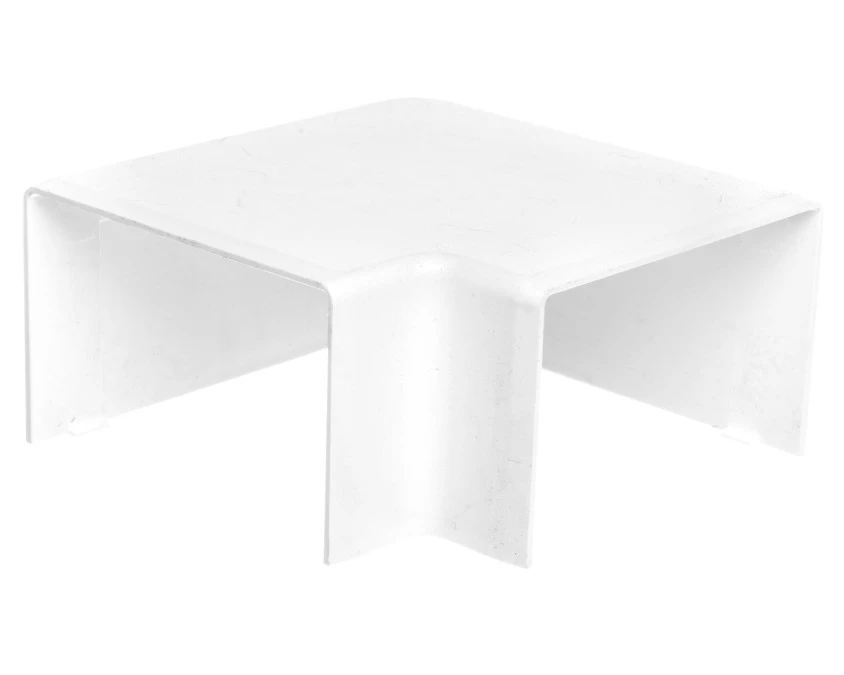 Naroże płaskie LH 60x40mm kremowo‑białe 8653