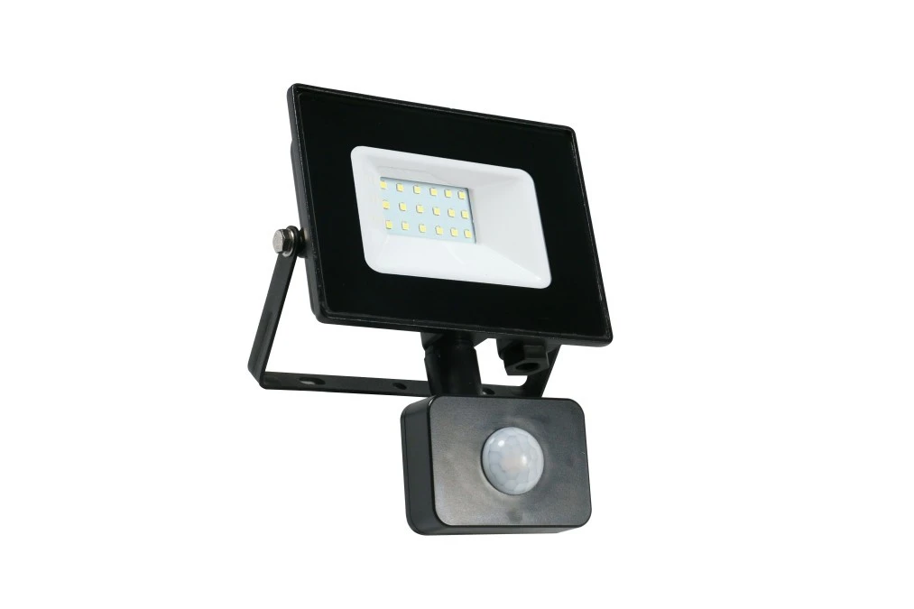 Naświetlacz LED 20W 1600LM barwa zimna 6500K 120 PIR z czujnikiem IP44 HFL120CS - obrazek 1