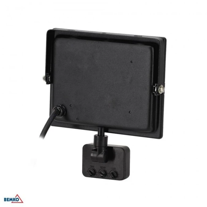 NAŚWIETLACZ LED SMD KASTEL 30W 6000K 2500LM IP65 CZARNY CZ. PIR - obrazek 2