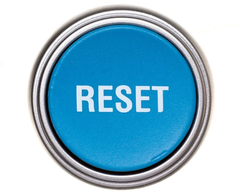 Napęd przycisku przedłużany niebieski /RESET/ z samopowrotem LPCR1196 - obrazek 1