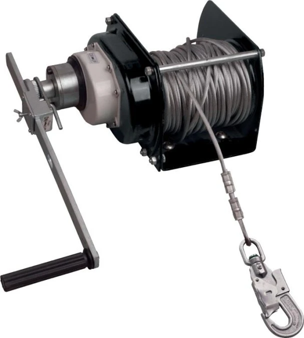 Nawjjarka linki z funkcją wciągarki ‑ stal galwanizowana ‑ długość: 30m, kolor Stalowy, TR00530