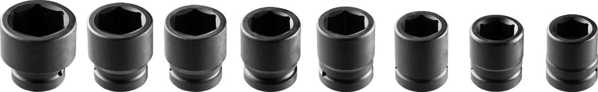 Nasadki udarowe 3/4cala 26‑38 mm zestaw 8 elementów 12‑115 - obrazek 1