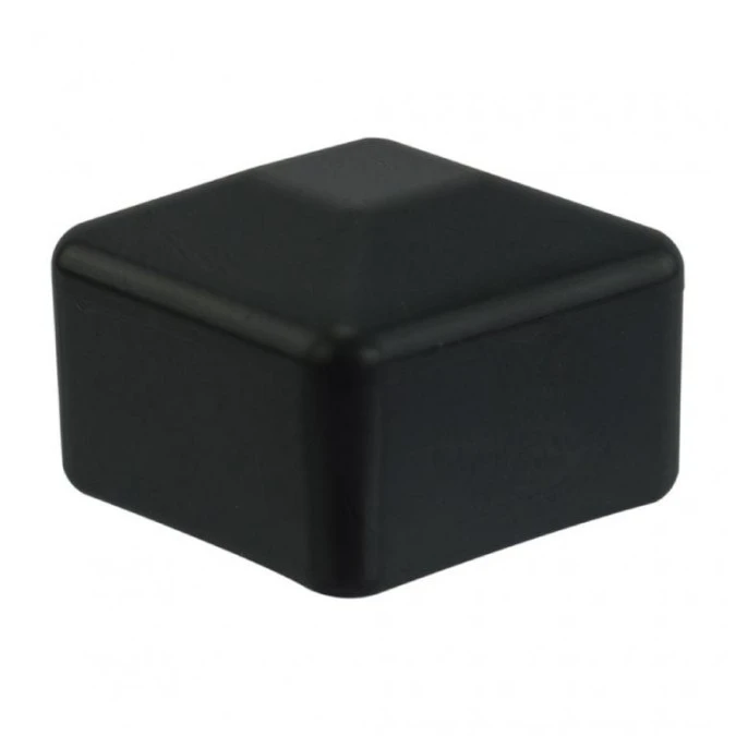 Nasadka szyny czarna 40×40 5000N