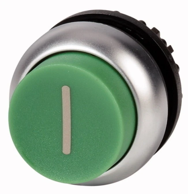 Napęd przycisku zielony /I/ z samopowrotem wystający M22‑DH‑G‑X1 216657 - obrazek 3
