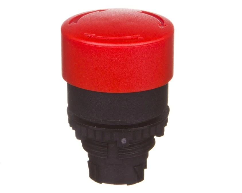 Napęd przycisku grzybkowego czerwony przez obrót 023880 - obrazek 1