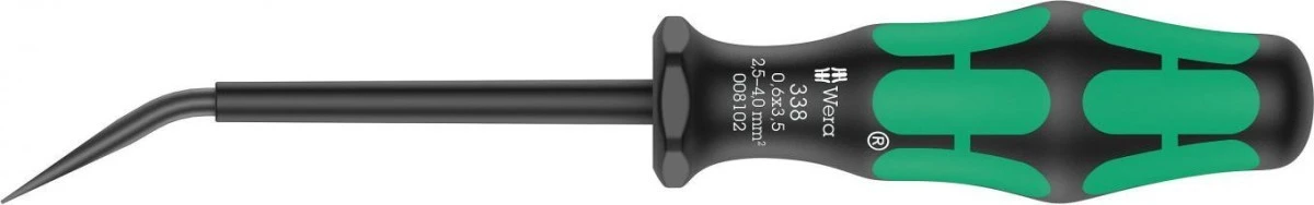 Narzędzie do zacisków szeregowych 338, 0.6 x 3.5 x 81 mm, WERA 05008102001 - obrazek 1