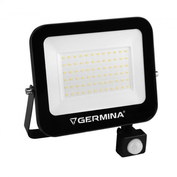 Naświetlacz ledowy Hera 50W z czujnikiem ruchu GW‑0104 - obrazek 1