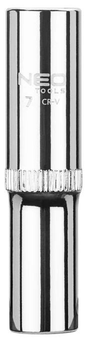 Nasadka sześciokątna długa 1/4, 7 mm, superlock /5szt./ - obrazek 1