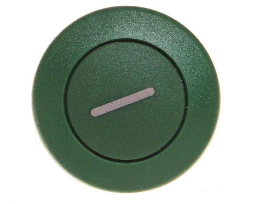 Napęd przycisku grzybkowego zielony z opisem z samopowrotem M22‑DP‑G‑X1 216723 - obrazek 2