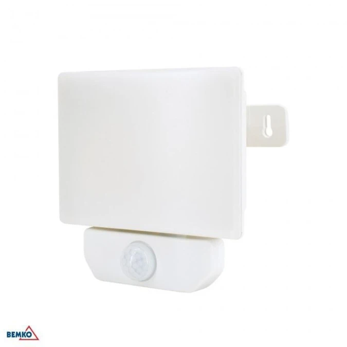 Naświetlacz LED LFX 20W 4000K 1800lm IP65 biały CZ. PIR C65‑LFX‑020WH‑4K‑PIR - obrazek 1