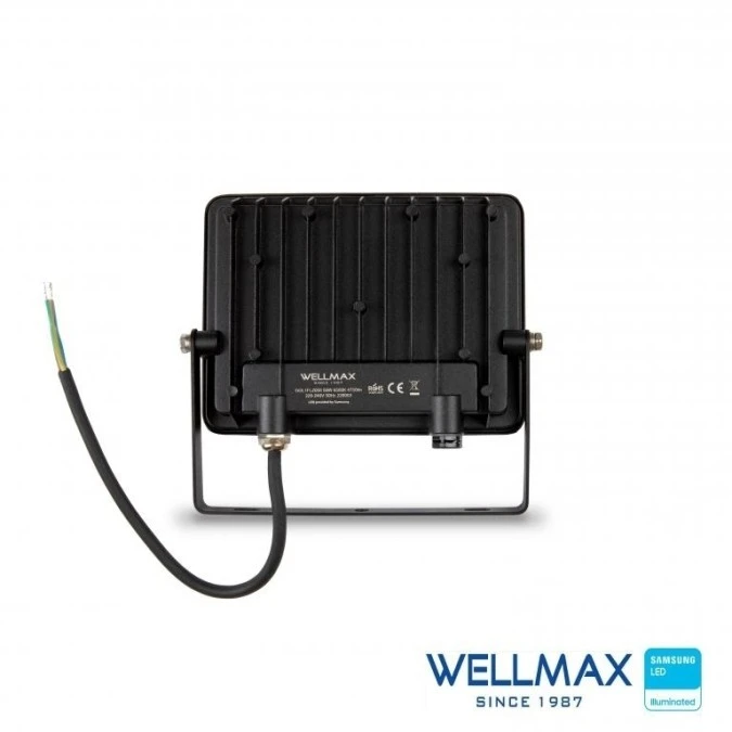 Naświetlacz LED 50W 95lm/W 4750lm IP65 Zimna 6500K SAMSUNG / GOL1FLZ050 - obrazek 3
