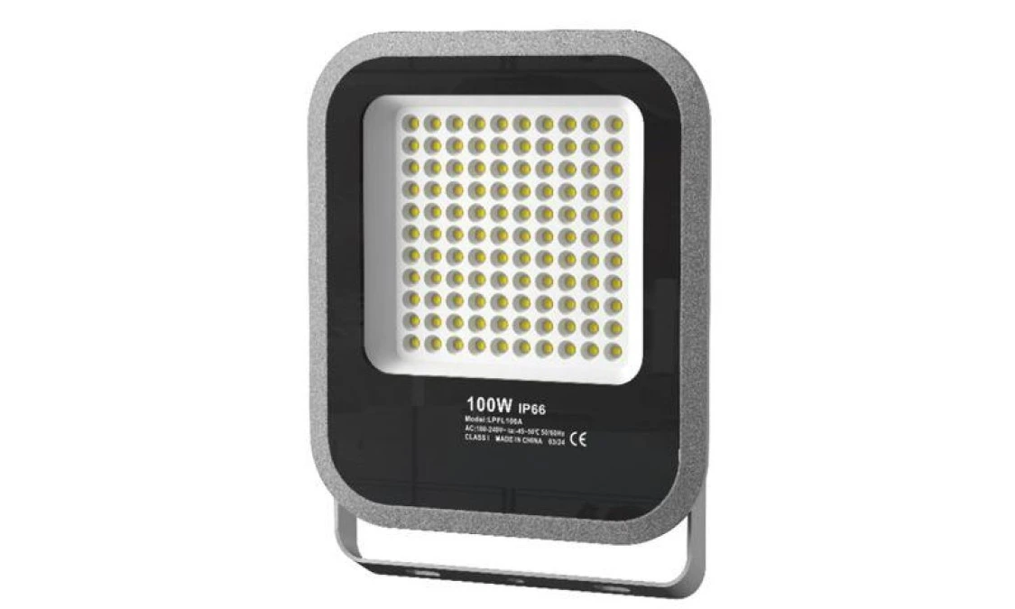Naświetlacz LED SMD LLS100AM 100W 6500K 10000lm IP66 16152 - obrazek 1