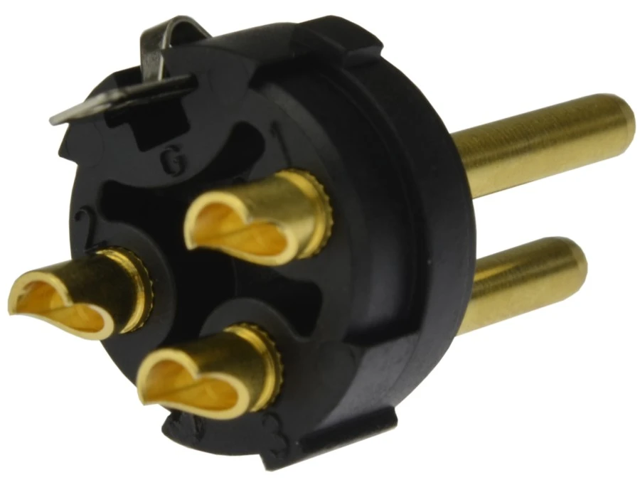 NEUTRIK Wtyk mikrofonowy XLR (3‑pin) na kabel do 8,0mm pozłacany czarny NC3MXX‑B - obrazek 2