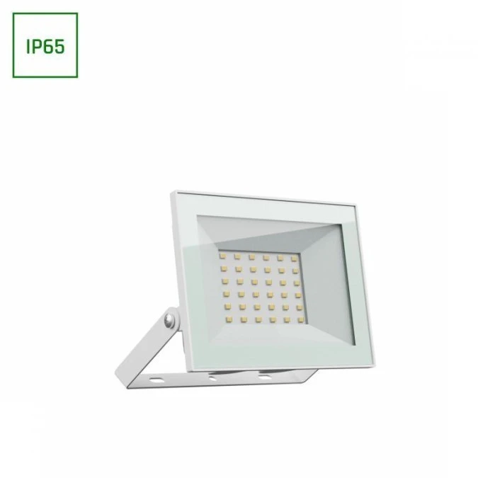 Naświetlacz LED NOCTIS LUX 4 30W 2500lm 6000K IP65 biały - obrazek 1