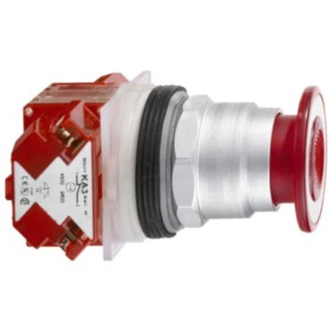 Napęd przycisku O 30 zat. awar. z metalową ramką O 41mm‑ czerw.‑ 1 NC 9001KR9R20H6 - obrazek 1