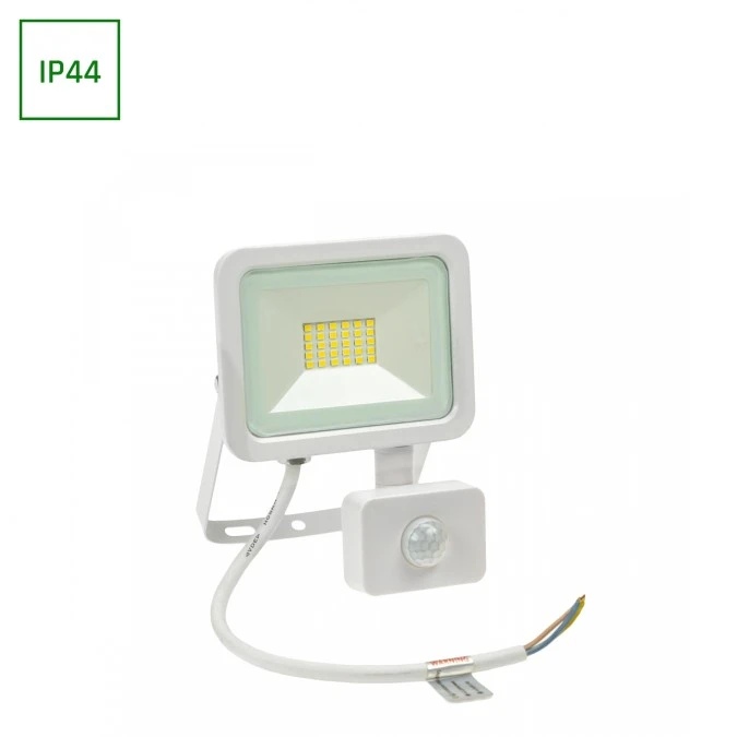 Naświetlacz LED z czujnikiem PIR NOCTIS LUX 2 20W 1700lm 3000K IP44 biały - obrazek 1