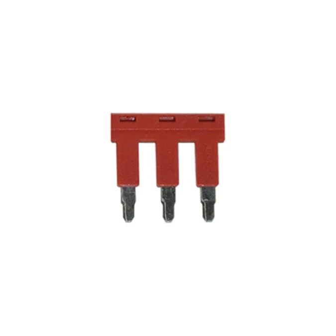 Mostek grzebieniowy OPK 16mm2 czerwony 3 polowy, T0‑1956‑1060137 - obrazek 1