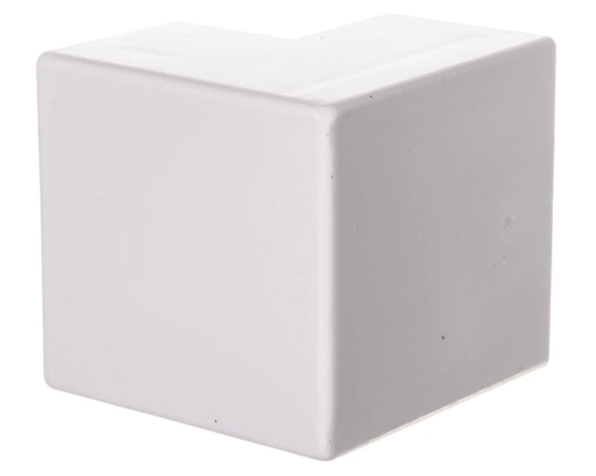 Narożnik do kanałów kablowych zewnętrzny AE 40x25 biały /2szt/ ECAE4025B - obrazek 1