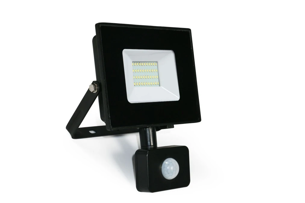 Naświetlacz LED 50W 4000LM barwa zimna 6000K 120 44 PIR z czujnikiem IP44 HFL150CS - obrazek 1
