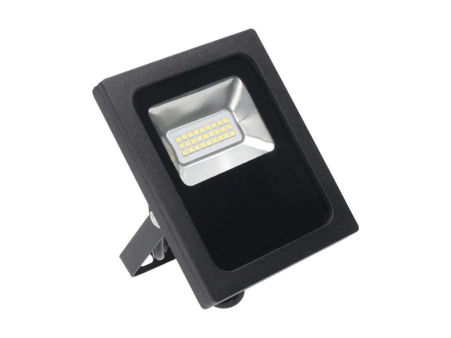 Naświetlacz led 10W 6000K Premium 1000lm czarny - obrazek 1