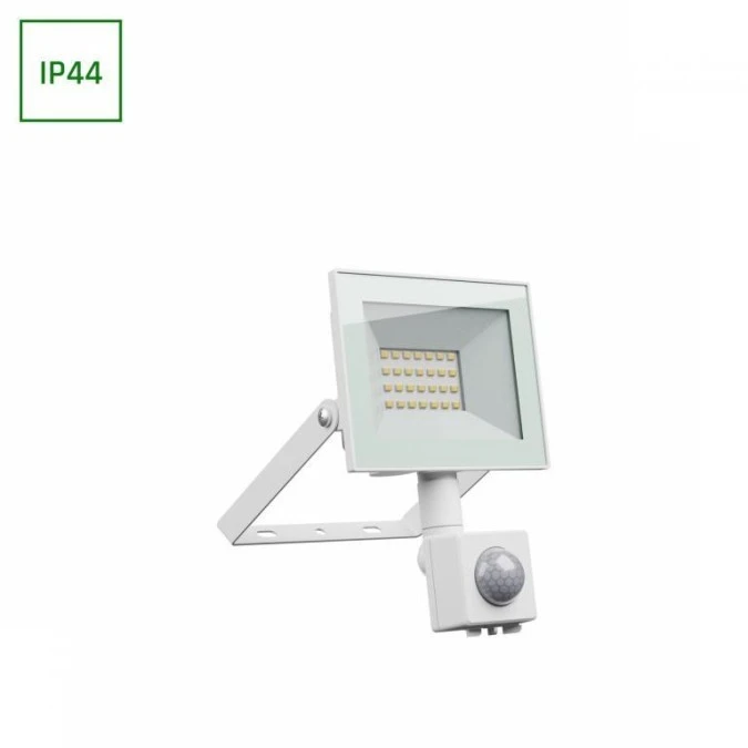 Naświetlacz LED z czujnikiem PIR NOCTIS LUX 4 20W 1650lm 3000K IP44 biały - obrazek 1