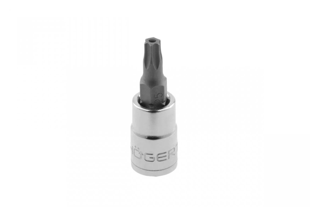 Nasadka z końcówka wkrętakową Torx z otworem 9 mm, 1/4 - obrazek 1