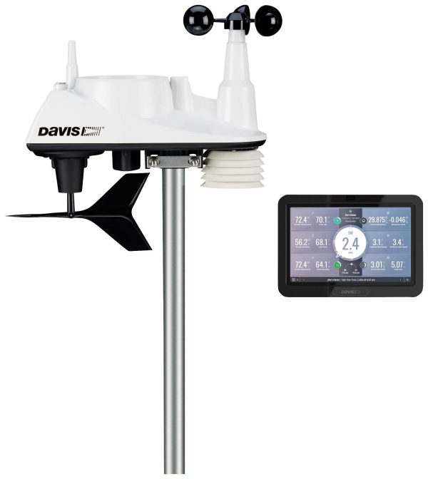 Stacja pogodowa bezprzewodowa Davis Instruments VANTAGE VUE with console – EU 6242EU