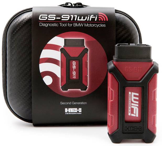 Narzędzie diagnostyczne motocykla OBD2 HEX GS-911 WiFi Hobby 80214 Pasuje do (Marka samochodu): BMW (Motorrad) 10 pojazd - obrazek 1