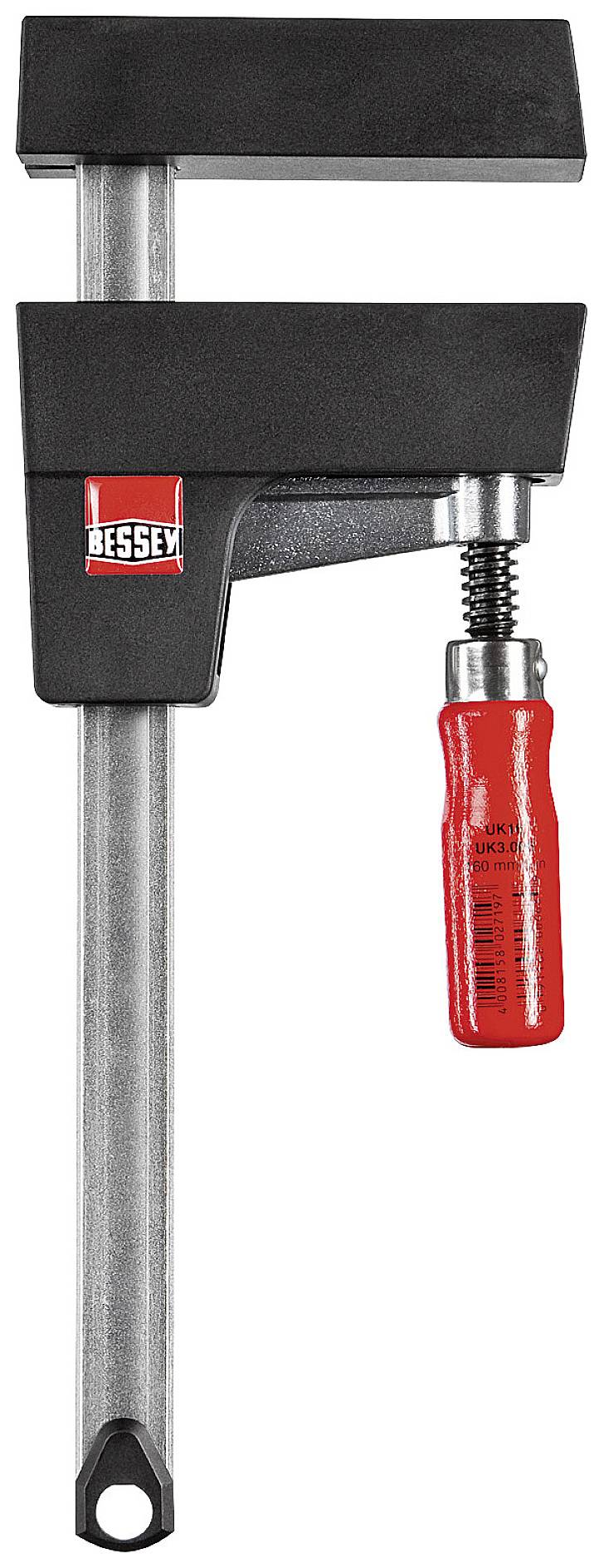 Bessey UK100 Ścisk stolarski Maksymalna szerokość mocowania:1000 mm Posuw:80 mm - obrazek 1