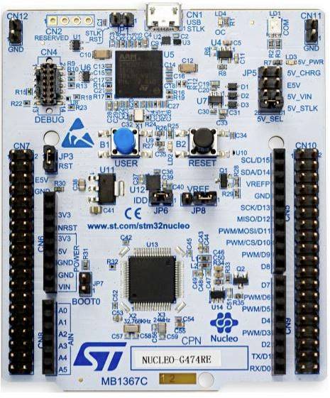 STMicroelectronics NUCLEO-G474RE Płytka rozwojowa 1 szt.