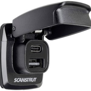 Podwójne gniazdo USB Scanstrut Flip Pro Scanstrut Flip Pro Obciążalność prądu maks.=6 A 10,8 – 32 V/DC Podwójne gniazdo USB Scanstrut Flip Pro Scanstrut Flip Pro Obciążalność prądu maks.=6 A 10,8 – 32 V/DC