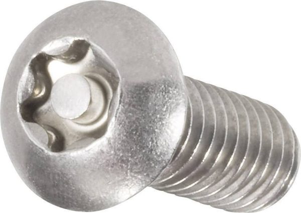 Wkręt soczewkowy zabezpieczający Toolcraft, M6x20, ISO 7380, 10 szt.