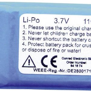 1Z10116 Akumulator specjalny wtyczka LiPo 3.7 V 1100 mAh 1 szt. 1Z10116 Akumulator specjalny wtyczka LiPo 3.7 V 1100 mAh 1 szt.