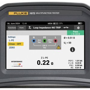 Tester instalacji Fluke Fluke 1672 CH Tester instalacji Fluke Fluke 1672 CH