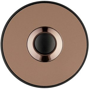 Dzwonek Grothe Piccolo cerchio sw Kupfer, IP44, miedziany, czarny Dzwonek Grothe Piccolo cerchio sw Kupfer, IP44, miedziany, czarny