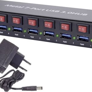 USB-Hub Renkforce RF-3269622, 7 Portów USB-Hub Renkforce RF-3269622, 7 Portów