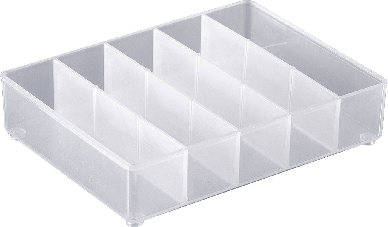 raaco Wkładka do pojemnika asortymentowego (D x S x W) 109 x 79 x 24 mm Ilość przegród: 5 karton Opis 1 szt. - obrazek 1