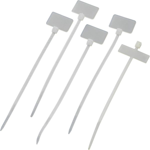 Opaska kablowa z miejscem na identyfikację TRU COMPONENTS 539848 Zawartość: 100 szt.
