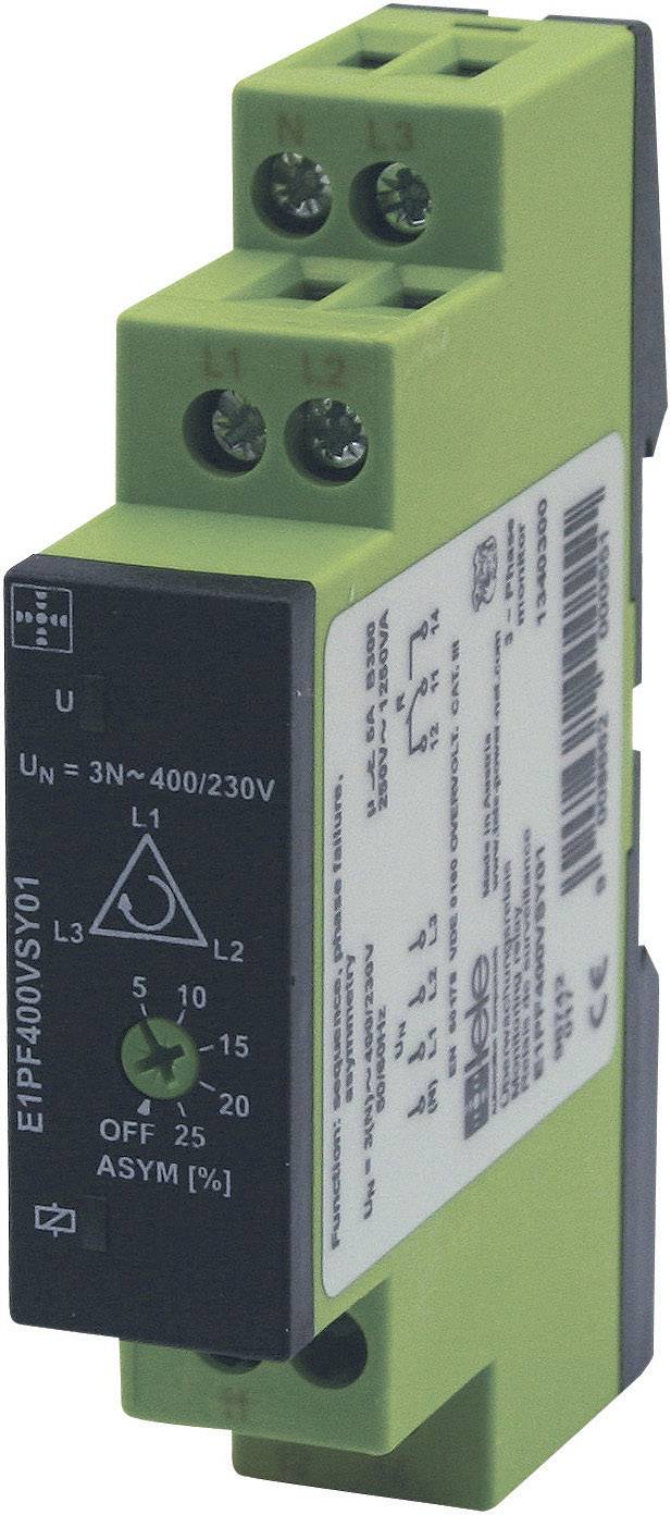 tele 1340300 Przekaźnik monitorujący E1PF400VSY01, 250 V/AC, 5 A, 1 szt. - obrazek 1