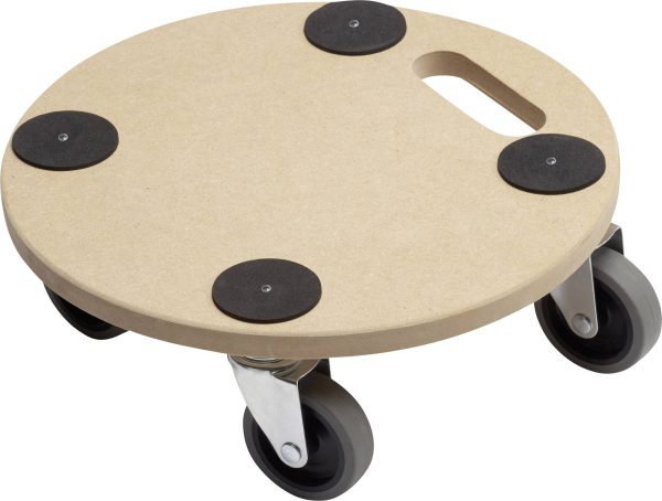 Wózek płaski Meister Werkzeuge 0821360 drewno Maksymalne obciążenie: 150 kg 350 mm x 350 mm x 100 mm Ilość rolek 4