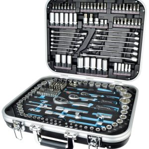 Zestaw kluczy nasadowych Brüder Mannesmann QUANTOOL Q25000 1/4″, 1/2″, 3/8″ Zestaw kluczy nasadowych Brüder Mannesmann QUANTOOL Q25000 1/4″, 1/2″, 3/8″