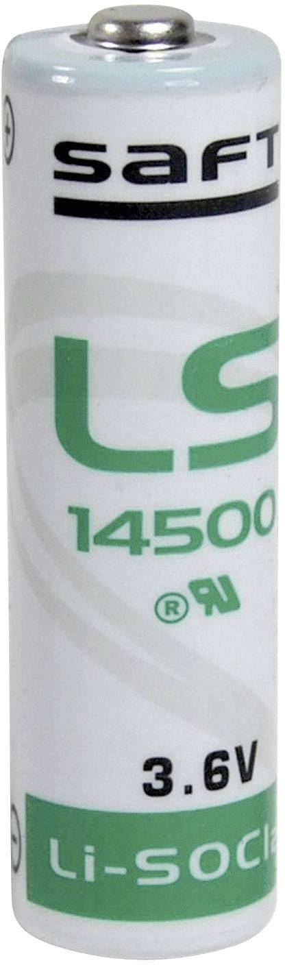 Bateria AA Saft LS14500, 3.6 V, 2600 mAh, litowe, 1 szt. - obrazek 1