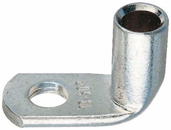 Końcowka kablowa rurkowa Klauke 43R6, kątowa, nieizolowana, M6, O 6,5 mm, 16 mm2