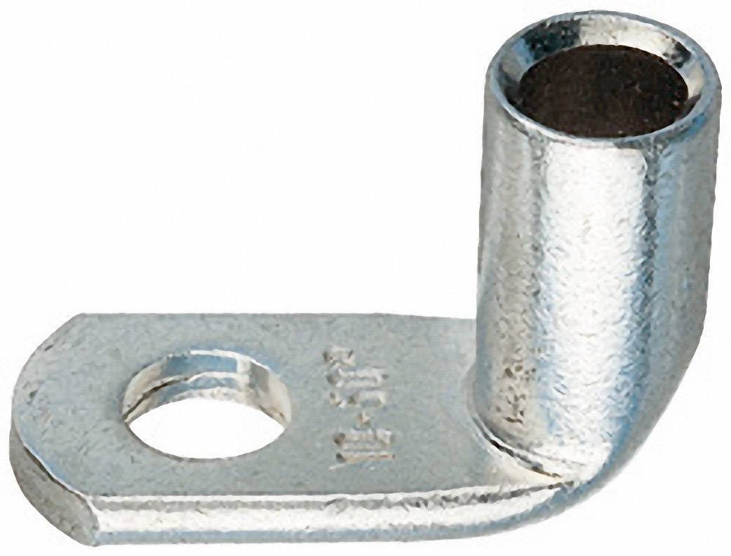 Końcowka kablowa rurkowa Klauke 43R6, kątowa, nieizolowana, M6, O 6,5 mm, 16 mm2 - obrazek 1