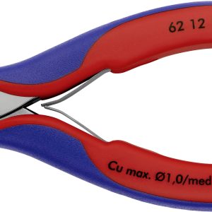 Szczypce skośne Knipex 62 12 120, 120 mm, 58 HRC, dla elektroników i mechaników