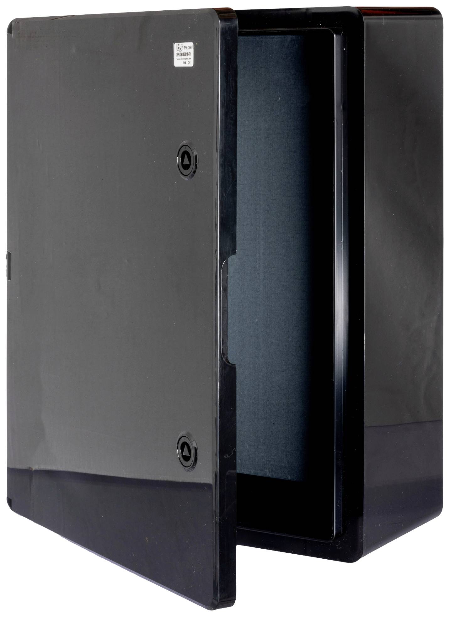 Boxexpert BXPPABSB400500180-F01 Obudowa instalacyjna 180 x 400 x 500 tworzywo ABS czarny 1 szt. - obrazek 1