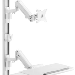 SpeaKa Professional SP-MM-960 Uchwyt ścienny do monitora z półką na klawiaturę, jeden na drugim 43,2 cm (17″) – 109,2 cm SpeaKa Professional SP-MM-960 Uchwyt ścienny do monitora z półką na klawiaturę, jeden na drugim 43,2 cm (17″) – 109,2 cm
