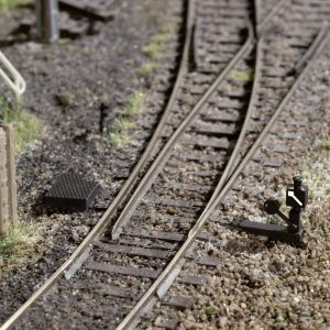 Zwrotnik zestaw 6szt, Auhagen, skala H0 Zwrotnik zestaw 6szt, Auhagen, skala H0