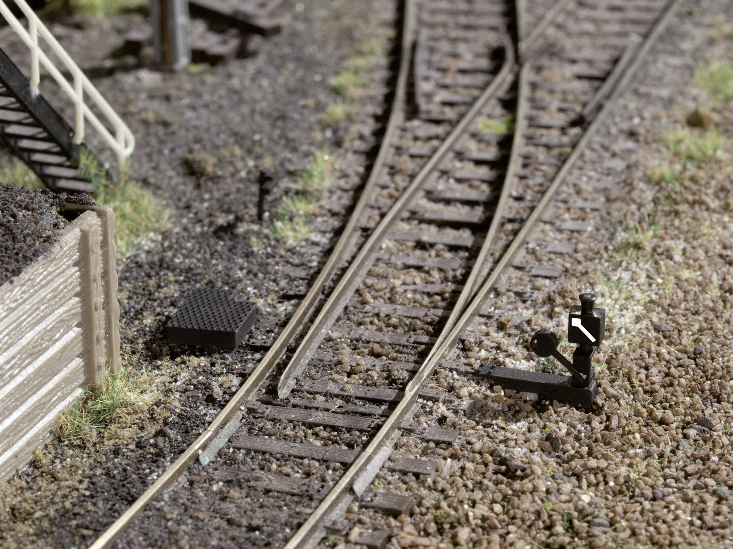 Zwrotnik zestaw 6szt, Auhagen, skala H0 - obrazek 1